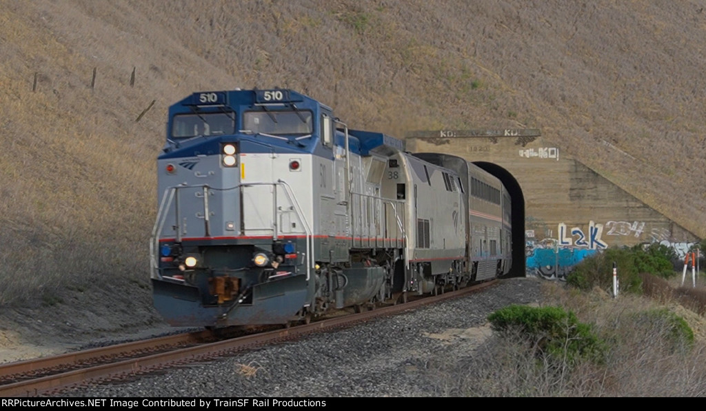 AMTK 510 Leads Amtrak 14